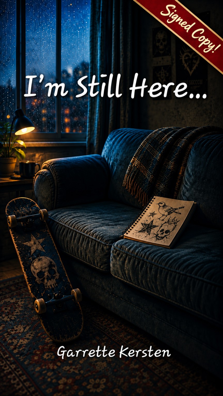 Signed copy of I’m Still Here… by Garrette Kersten